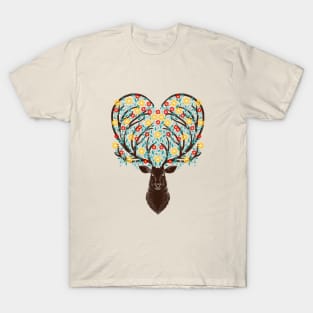 Blooming Deer T-Shirt